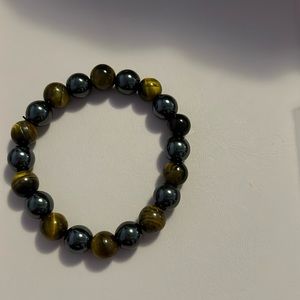 Yellow Tiger’s Eye, Magnetized Hematite